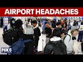 Newark airport ground stop due to 'volume' lifted