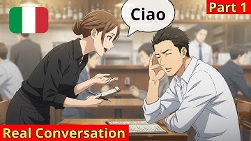 Asking Someone to Repeat #1 | 10 Short Italian Conversations | Italian for Beginners | A1-A2-B1