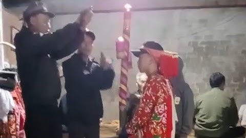 lễ cấp sắc 3 đèn của người dân tộc dao đỏ Đắk Nông ll iu mienh quá tang