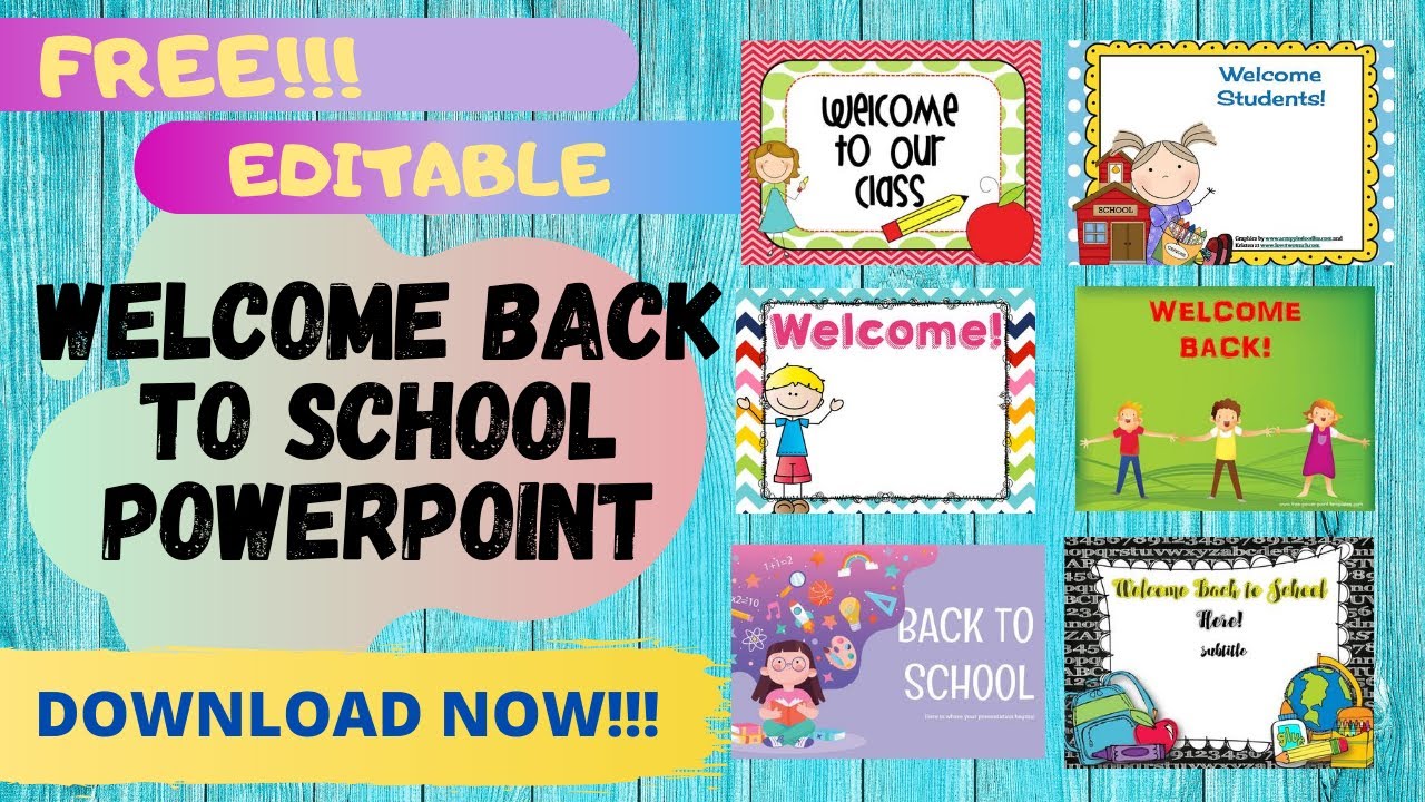 back to school presentation for teachers ppt