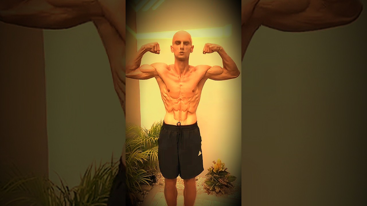 saitama Russian fitness model🥶 saitama russian crazy body 🥶 gym motivation💀 