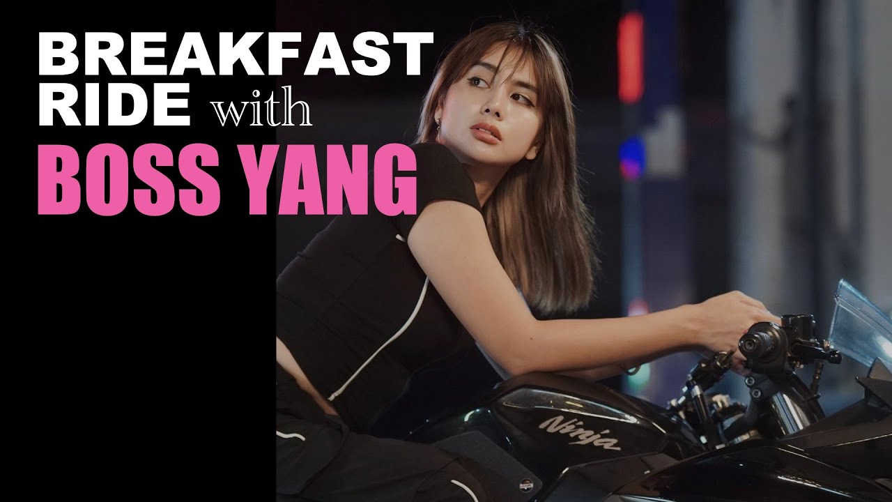 Breakfast Ride with BOSS YANG | Lady Rider | Ninja 400 