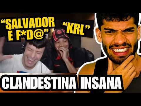 NEO E APOLLO VÃO A LOUCURA COM SALVADOR! APOLLO E NEO REAGEM JOTAPÊ E KANT X SALVADOR E NAIA | REACT