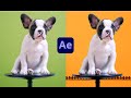 How to remove green screen using Keylight in after effects tutorial