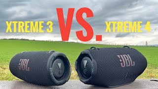 JBL Xtreme 3 VS. JBL Xtreme 4 SOUND TEST !!! CRAZY BASS PERFORMANCE !!!