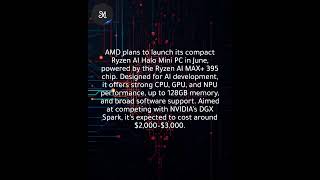 AMD targets NVIDIA DGX Spark with Ryzen AI Halo Mini PC launching June
