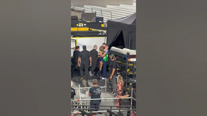 Taylor Swift and Travis Kelce kiss backstage of The Eras Tour in Argentina 11th November 2023