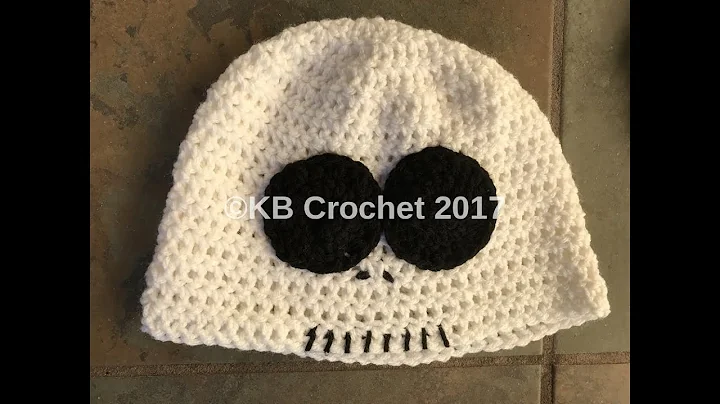 Spooky Skeleton Beanie: Crochet Your Halloween Costume