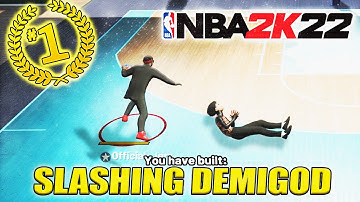 The #1 SLASHING PLAYMAKER BUILD In NBA 2K22 STRIKES AGAIN!