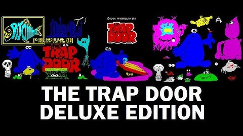 THE TRAP DOOR (Deluxe Re-release / 3 loading screens / CPC AY) Walkthrough (Super Berk), ZX Spectrum