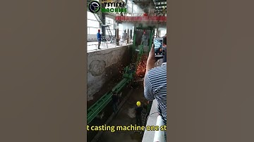 steel billet casting machine #ccm #machine