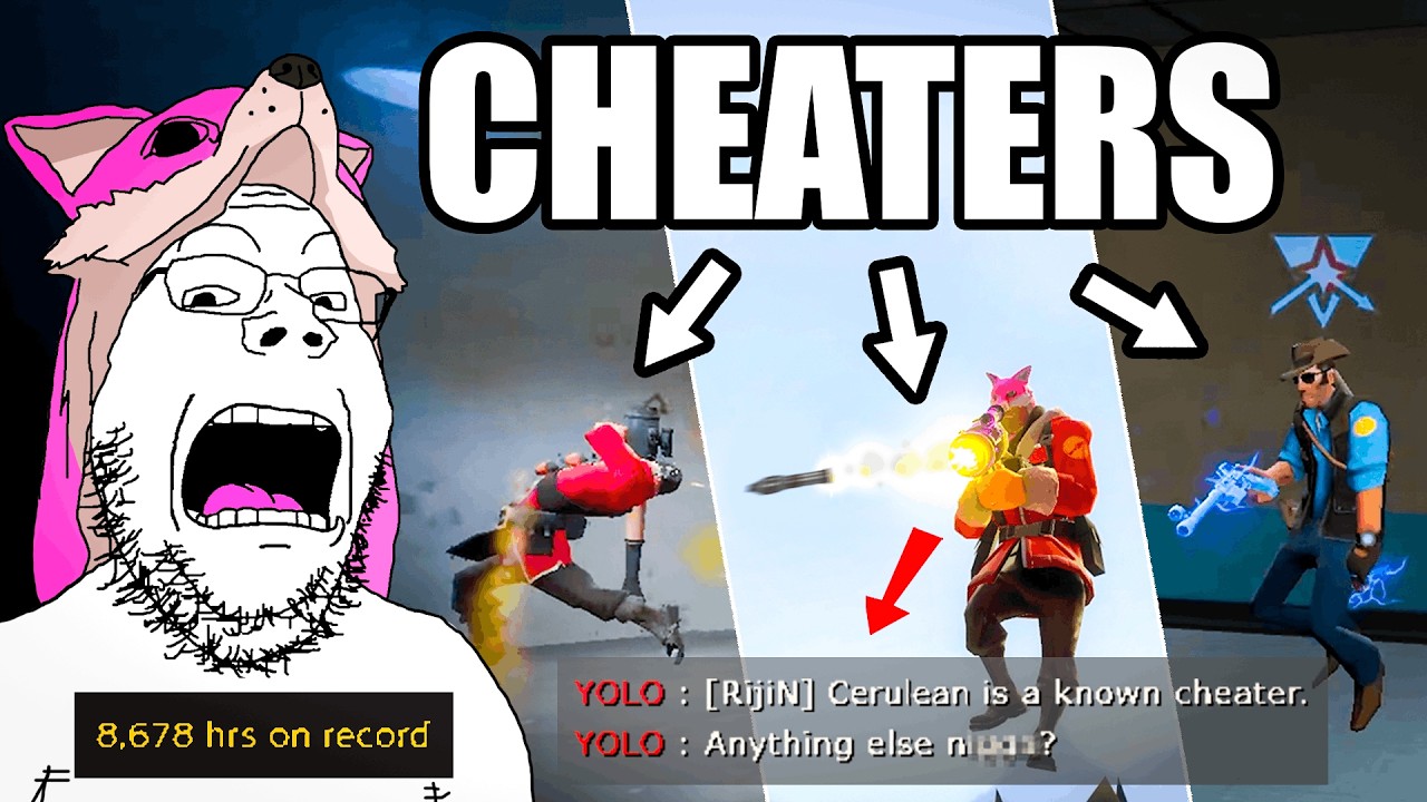 9000 Hours vs Racist Cheaters [TF2]