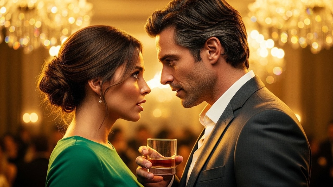 A mulher entrou na festa errada… e acabou frente a frente com um milionário