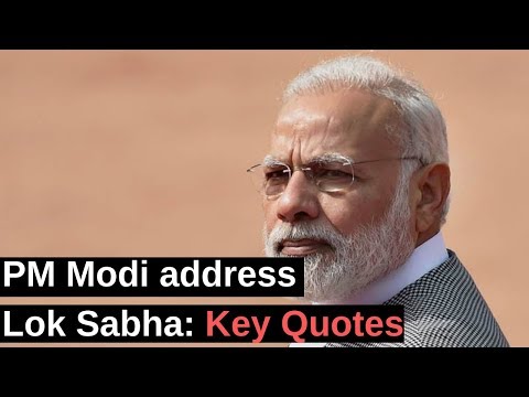 PM Modi Address Lok Sabha: Key Quotes