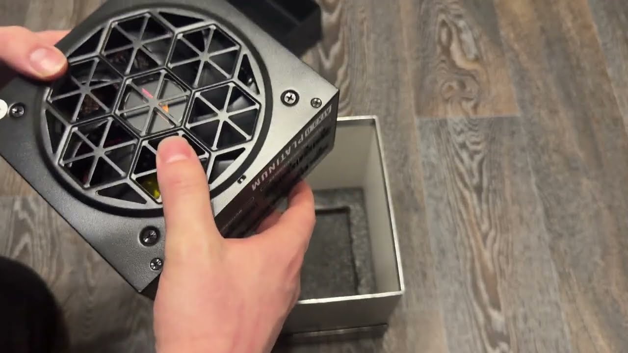 БЛОК ПИТАНИЯ 1STPLAYER NGDP 80+ PLATINUM  - ОБЗОР