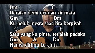 Chord & Lirik Dermaga Biru Cover ( Thomas Arya )