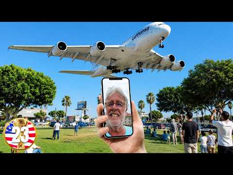 LOS AVIONES PASAN A METROS DE TU CABEZA 😱