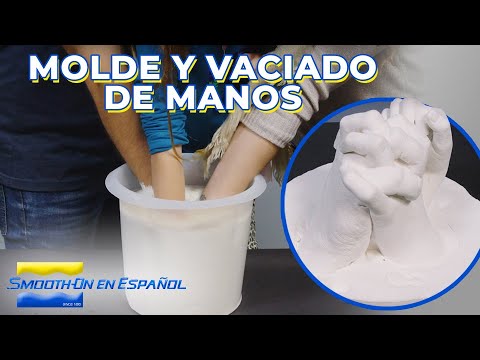 Como hacer un molde y un vaciado en yeso de una mano usando el kit básico de  alginato Alja-Safe® 