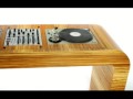 Dj Table Wood