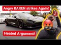 Angry KAREN Tries to Fight me at Car Meet! (Cars & Coffee)