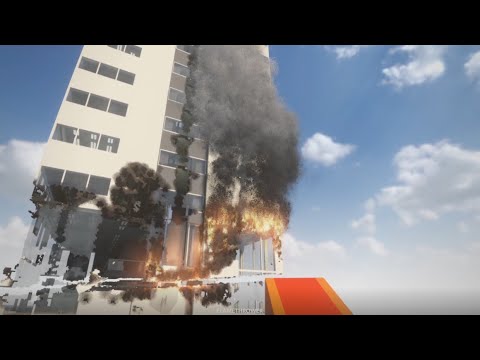 Burning down a Tower in Teardown!! - Teardown