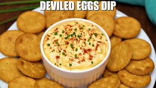 How to Make Deviled Eggs Dip Recipe - Sweet and Savory Meals Net Worth