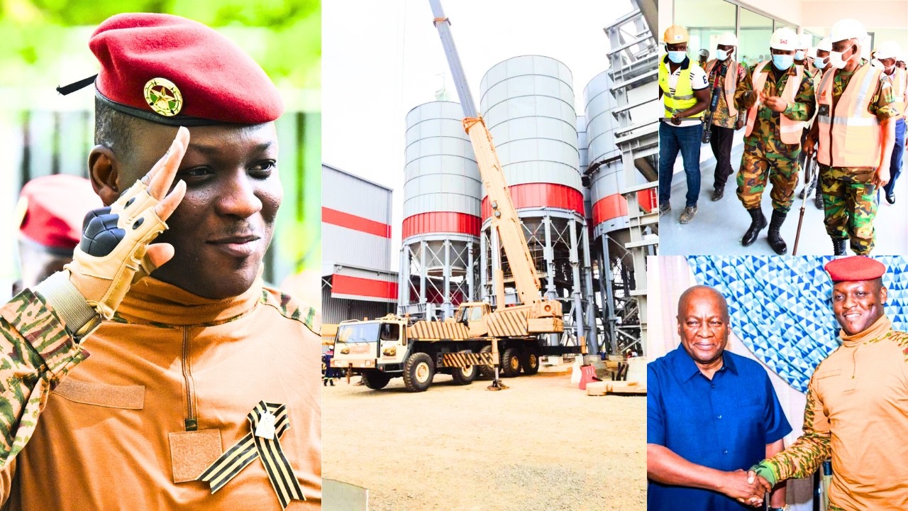 WOW! Ibrahim Traore Storm Ghana As He Open Huge Factory To Employ Million Ghanaians &Support JM Govt