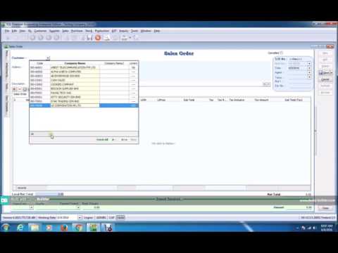 SQL SALE ORDER