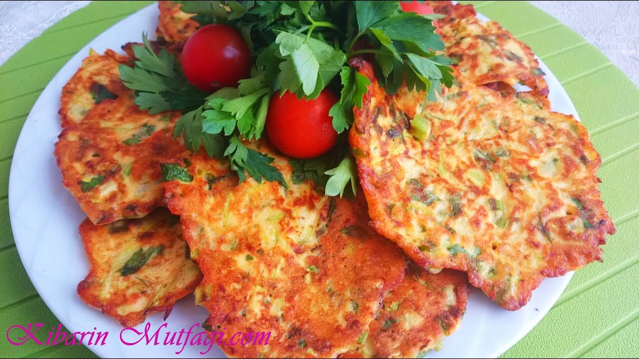 Mücver tarifi – Mücver nasıl yapılır (Az yağlı Kolay yemek Tarifleri ) – Kibarin mutfagi