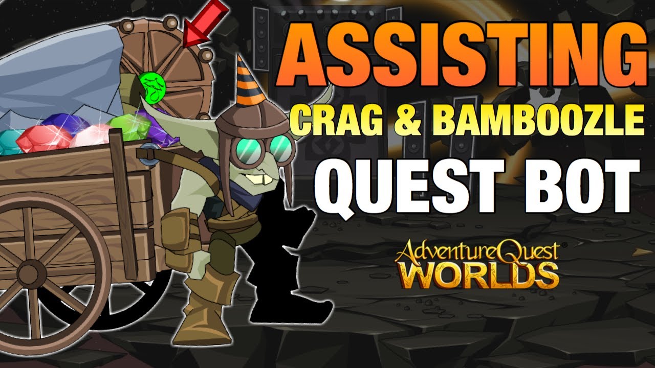 =AQW= ASSISTING CRAG AND BAMBOOZLE QUEST BOT GRIMOIRE 3.8+ YouTube