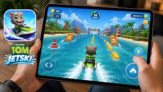 Talking Tom Jetski - iPad Pro Gameplay, Mobile Game Review - Gameplay & Walkthrough screenshot 3