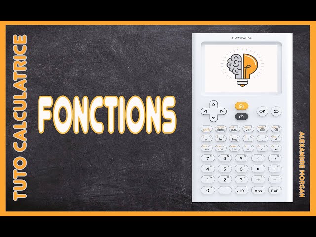 Calculatrice Numworks Fonctions 