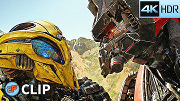 Bumblebee vs Blitzwing - Fight Scene | Bumblebee (2018) 4K HDR Movie Clip
