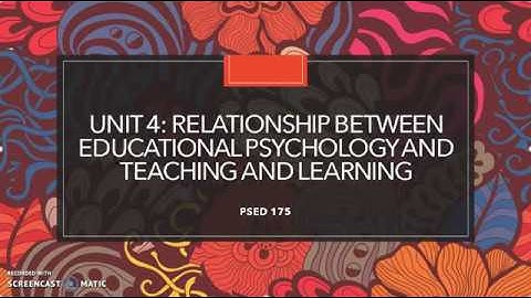 PSED175 Unit 4