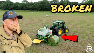 I Break EVERYTHING! | Making Silage From Deferred Grazing.