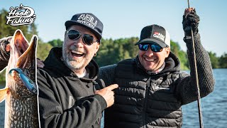 Exploring a new lake with Svartzonker and Tobias Fränstam – Pike fishing