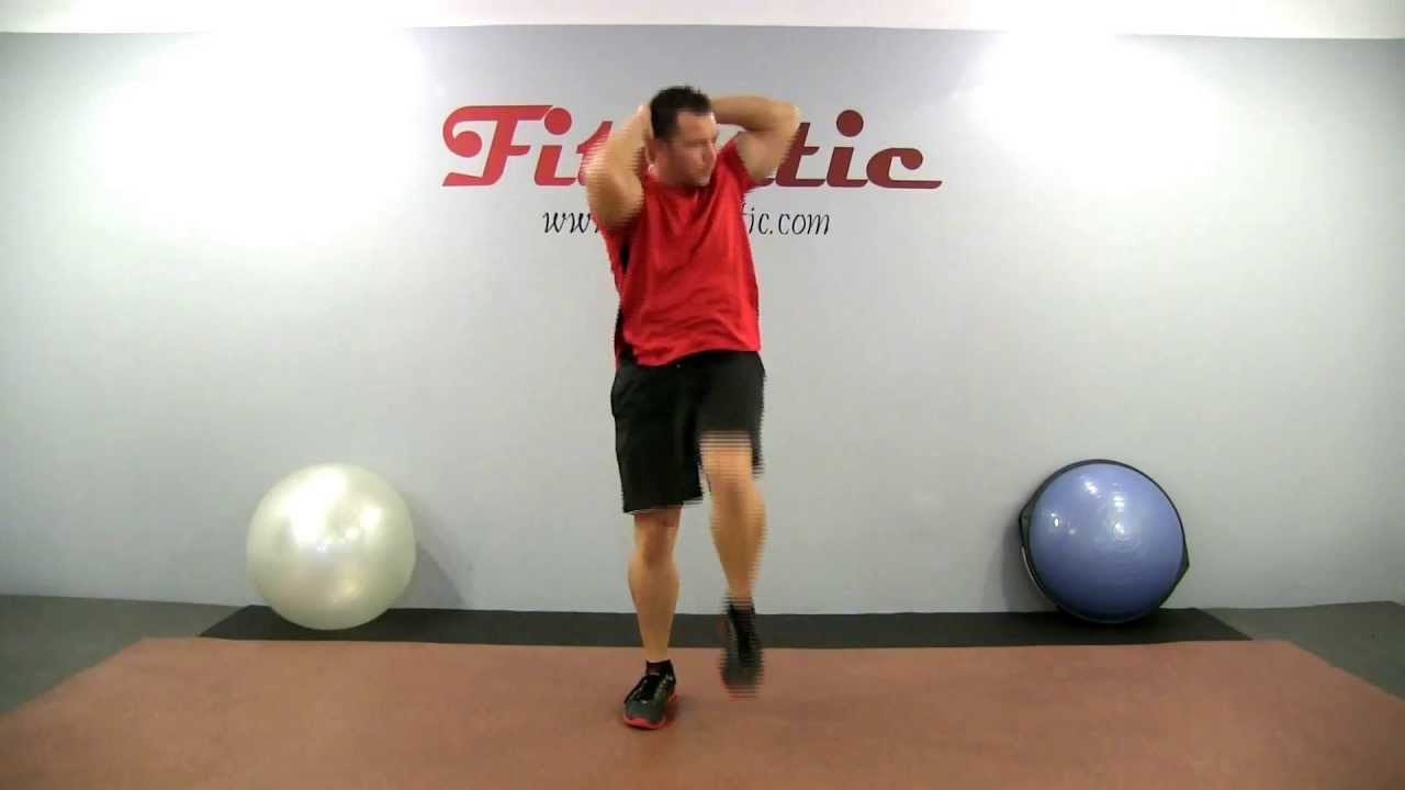 Standing Alt Knee To Elbow Crunch YouTube