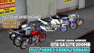 DOWNLOAD GTA SA LITE FULL MOD TIGER,MP HIU,MP PRIMUS,GL,SOUND NAFAS PANJANG TERBARU