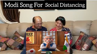 So Sorry | Modi's Social Distancing Song | REACTION 