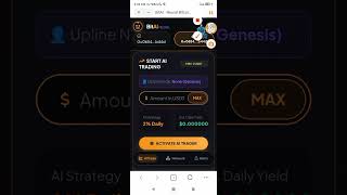 BitAi platform to earn USDT #bitai #usdt #trading #metamask #decentralized