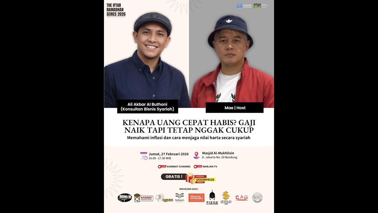 KENAPA UANG CEPAT HABIS? GAJI NAIK TETAP NGGAK CUKUP | ALI AKBAR AL BUTHONI