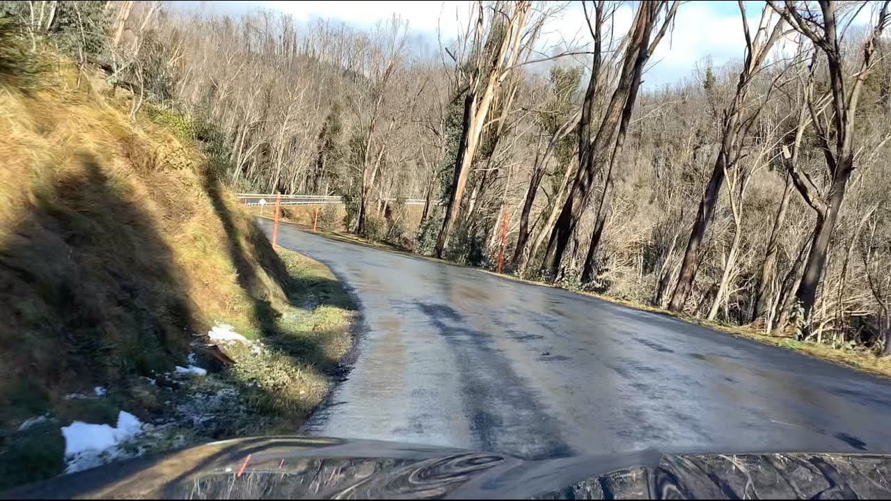 Link road turnoff to Cabramurra