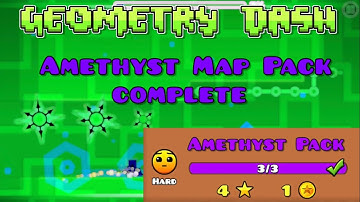 Geometry Dash - Amethyst Map Pack