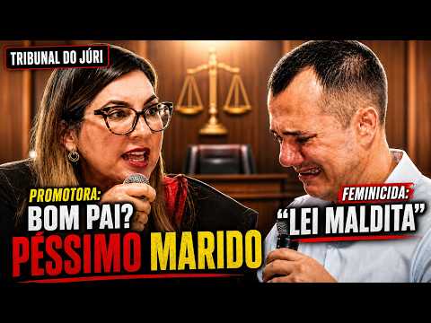 🚨TRIBUNALDO  JÚRI | Promotora “Almoça” Feminicida que Chorou no Juri.