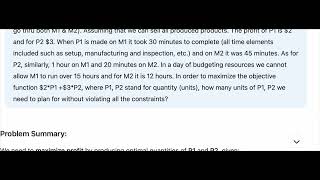 AI (DeepSeek) in Solving OR (Operations Research) Problem