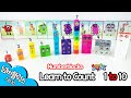 넘버블럭스 1부터 10까지 블럭 맞추며 영어숫자 배우기 | 영어초보 | count 1 to 10 English | Learn to Count | Numberblocks | toy