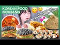 KOREAN FOOD MUKBANG with FRIENDS (Korean Street Food + McDo "Taste of Korea" K-Burgers)