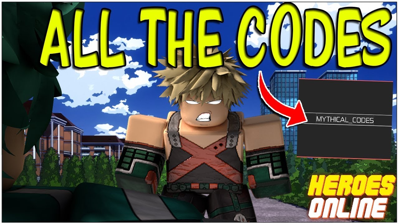 EVERY CODE IN ROBLOX HERO'S ONLINE!! 