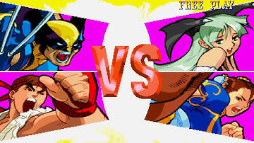 (PS4) Marvel vs Capcom Wolverine and Ryu arcade mode
