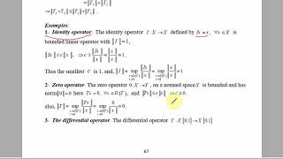 bounded operators